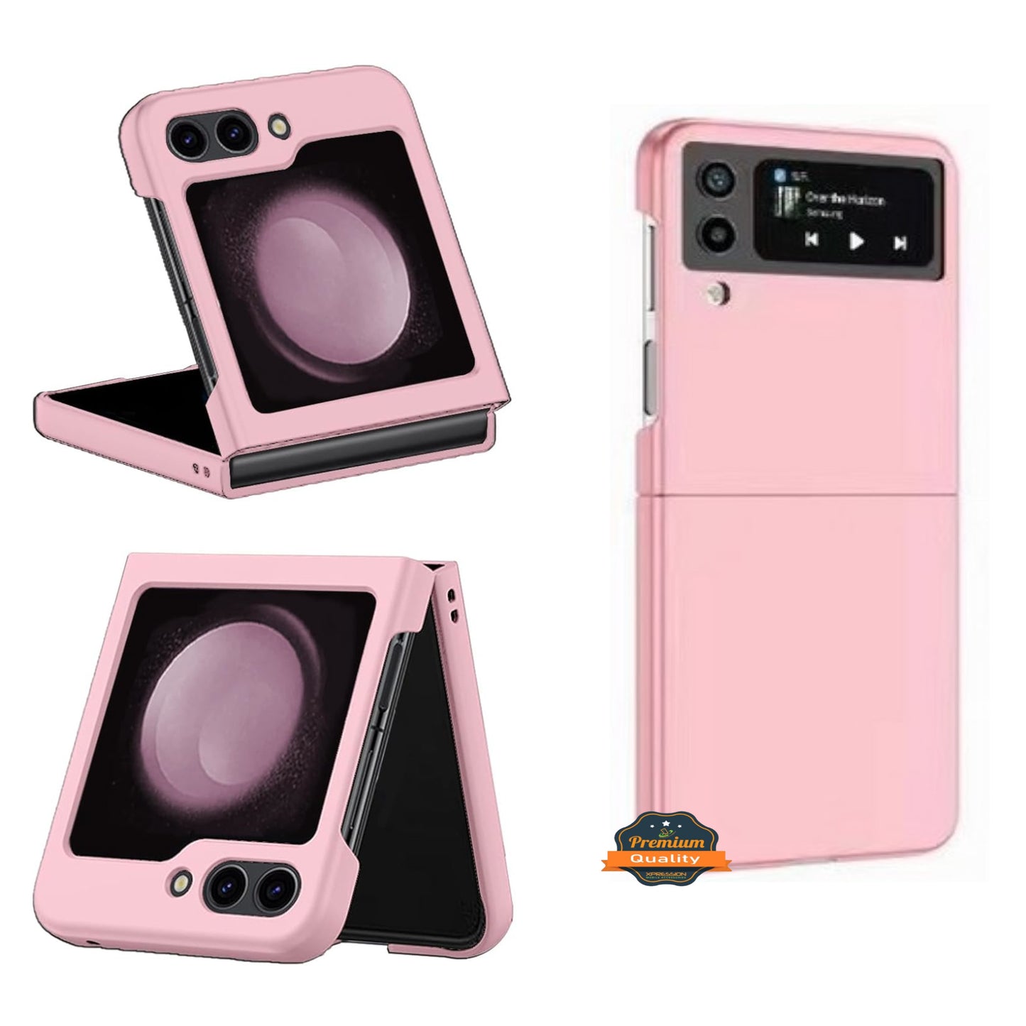 For Motorola Razr+ PLUS (2025 /2024) Slim Thin Hybrid Matte Finish TPU Silicone Case, Soft Grip Shockproof, Non-Slip Rubber Case Cover