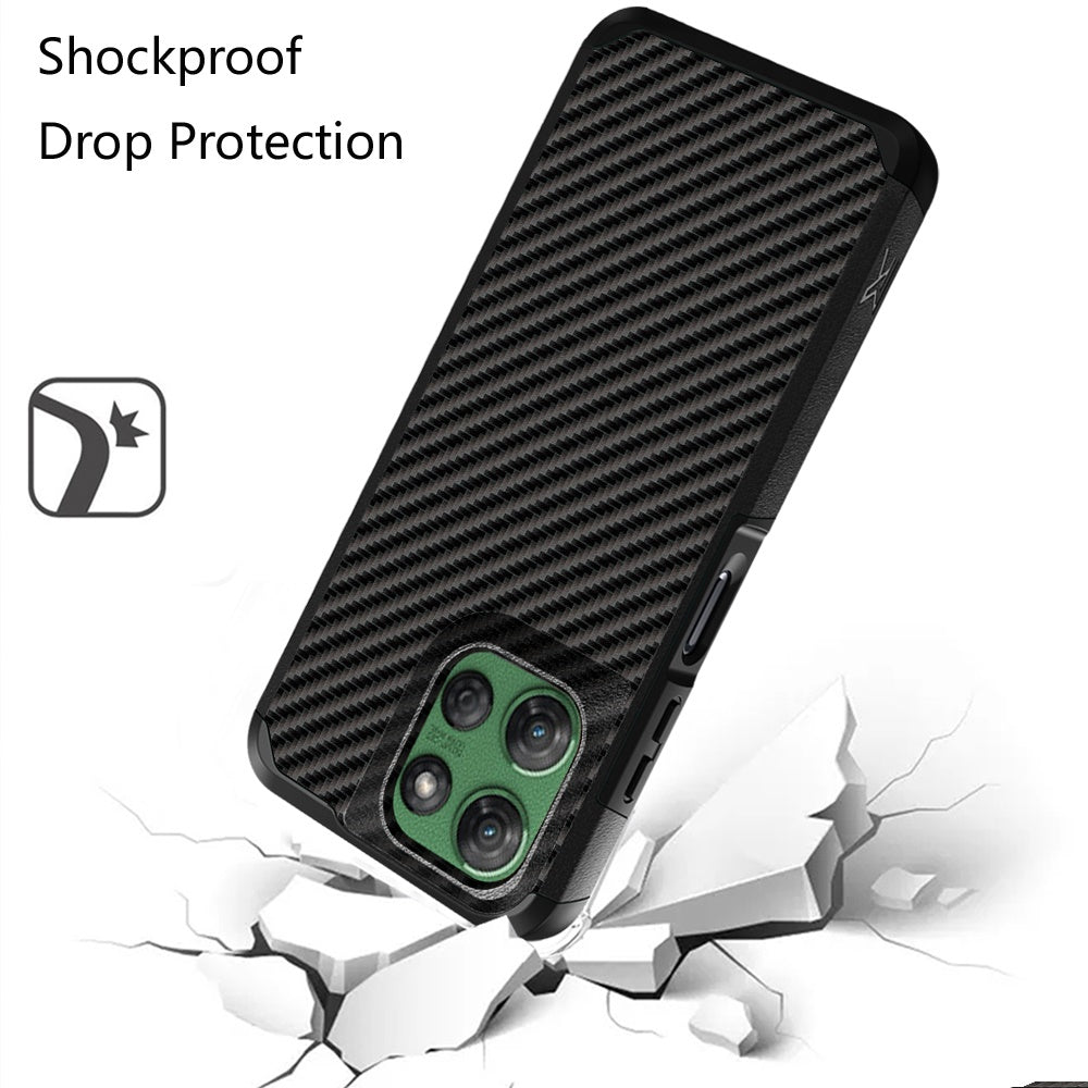 For Motorola Moto G 5G 2025 Slim Tough Shockproof Hybrid with Dual Layer Hard PC + TPU Protection, Armor for Strong Drop & Impact Resistance Case Cover
