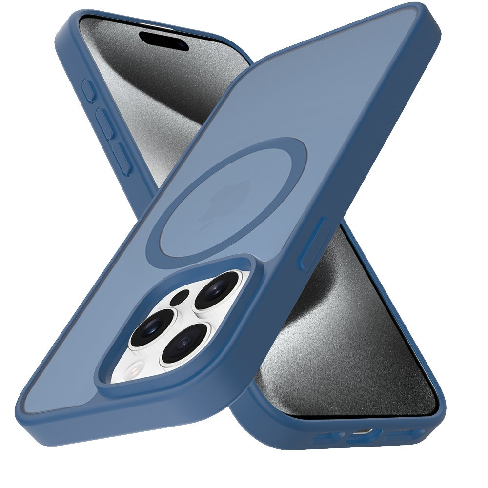 For Apple iPhone 11 Pro (5.8") MagSafe Compatible Case Hybrid Soft TPU Bumper Hard Translucent Matte Back Slim Shockproof Case Cover