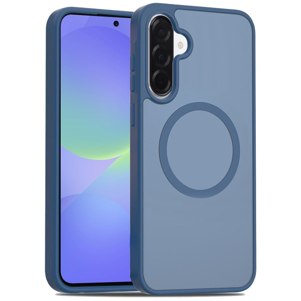 For Samsung Galaxy A37 MagSafe Compatible Case Hybrid Soft TPU Bumper Hard Translucent Matte Back Slim Shockproof Case Cover