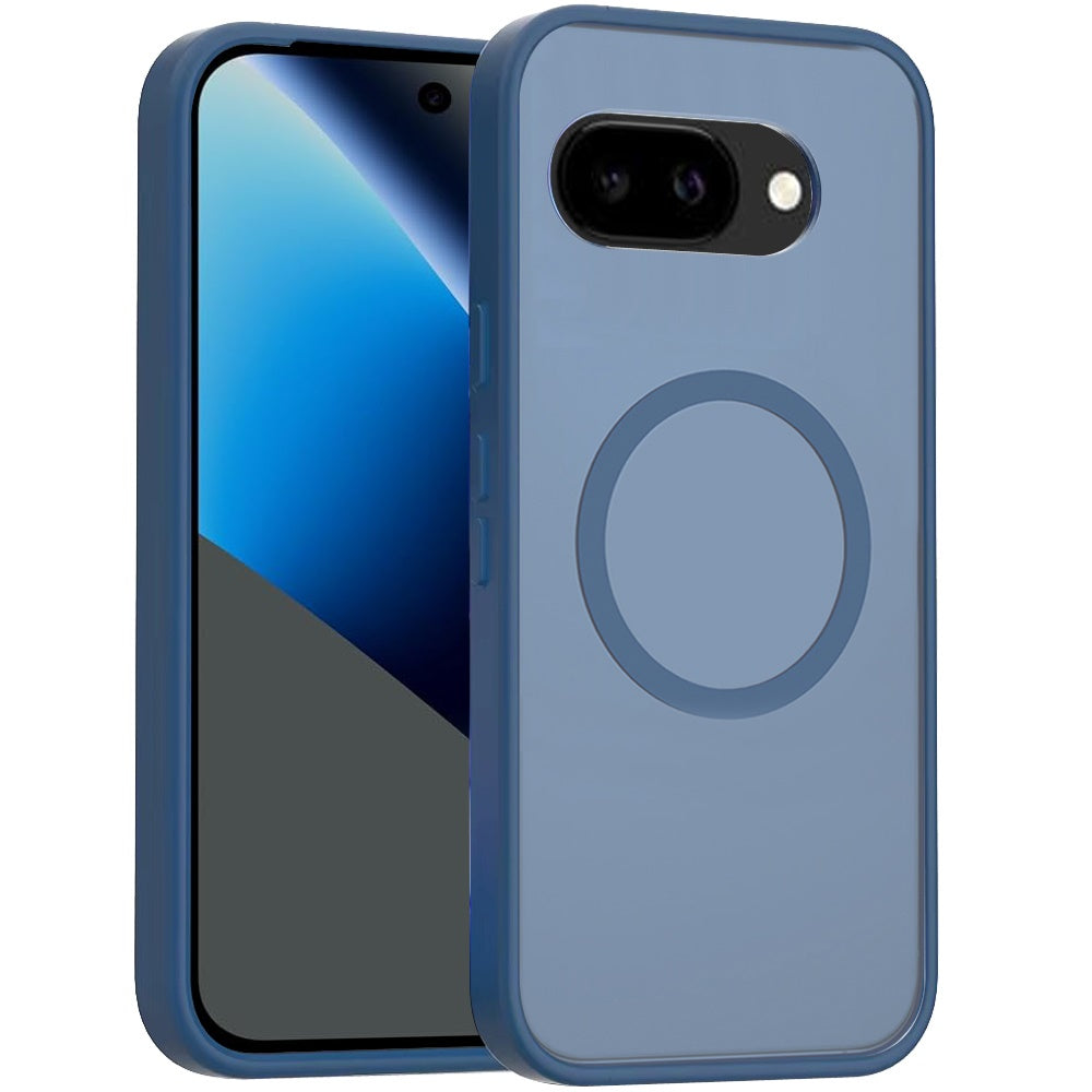 For Google Pixel 10a MagSafe Compatible Case Hybrid Soft TPU Bumper Hard Translucent Matte Back Slim Shockproof Case Cover