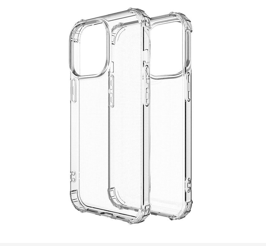 For Apple iPhone 17E /16E Hybrid Transparent Thick TPU Rubber Silicone 4 Corners Gel Shockproof Protective Slim Back Case Cover Clear