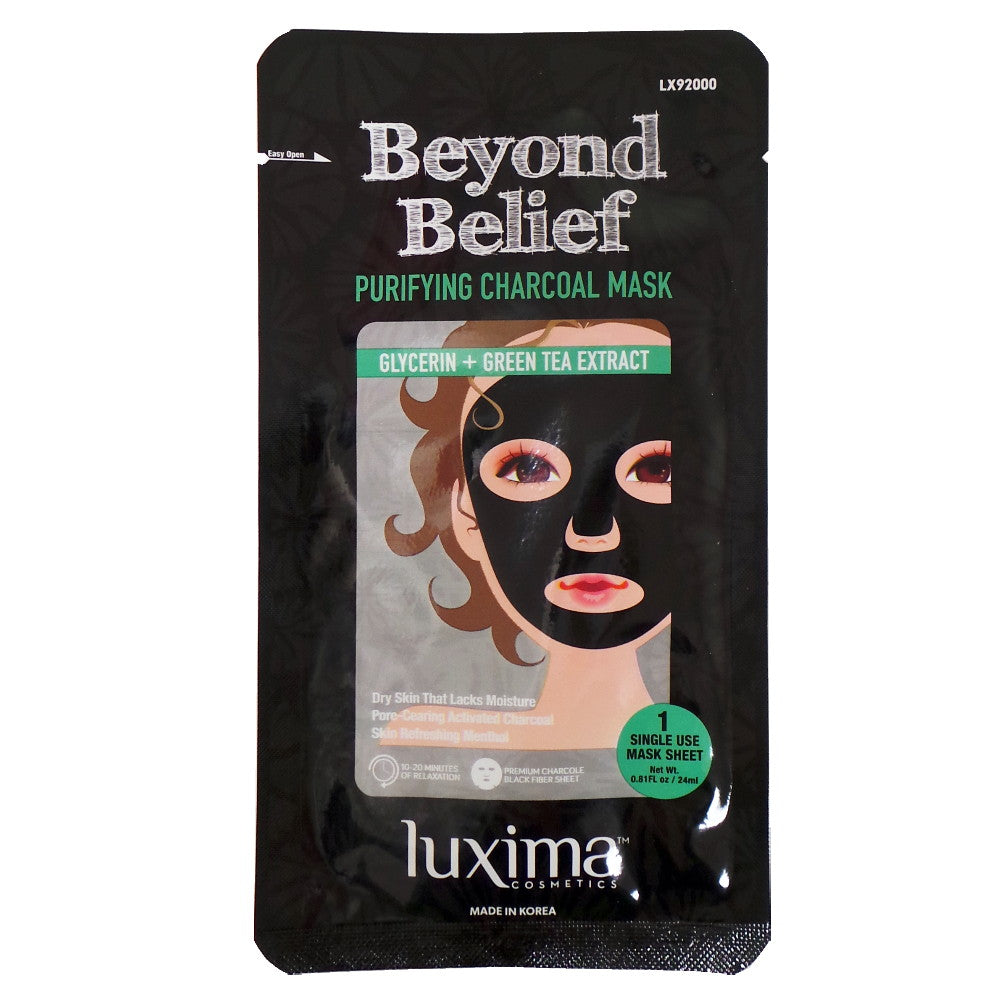 LUXIMA Beyond Belief Purifying Charcoal Mask .81 fl oz / 24 ml