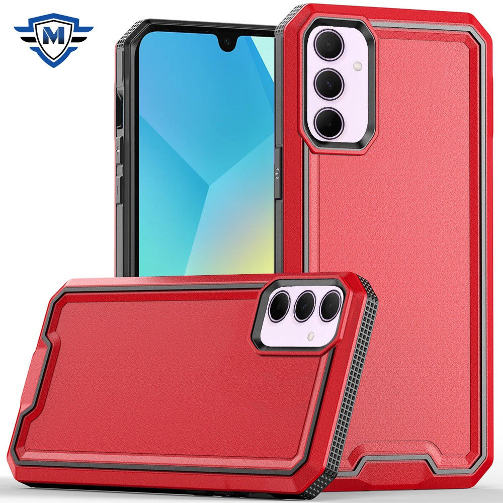 For Samsung Galaxy A16 5G Premium Fused Hybrid Tough Strong Hard PC TPU Rubber Shockproof Drop Protection Impact Case Cover