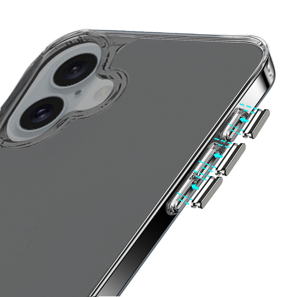 For Samsung Galaxy S26+ / S26 Plus Shockproof Slim Crystal Clear Transparent Hybrid Cover with Enhanced Drop Protection Case Cover Transparent