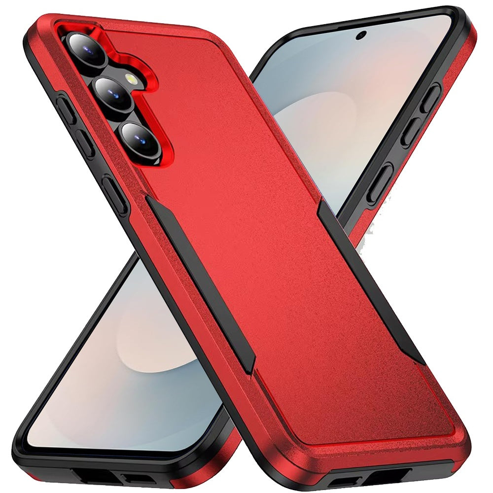 For Samsung Galaxy S26+ / S26 Plus Hybrid Rugged Tough 2in1 Drop-Proof Protection Military Grade Armor with Metal Ring Stand Case Cover