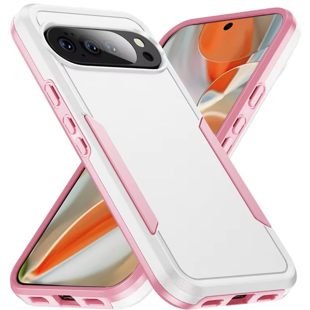 For Google Pixel 10 Pro XL Hybrid Rugged Hard Shockproof Drop-Proof with 2 Layer Protection, Military Grade Heavy-Duty Armor Design Case Cover