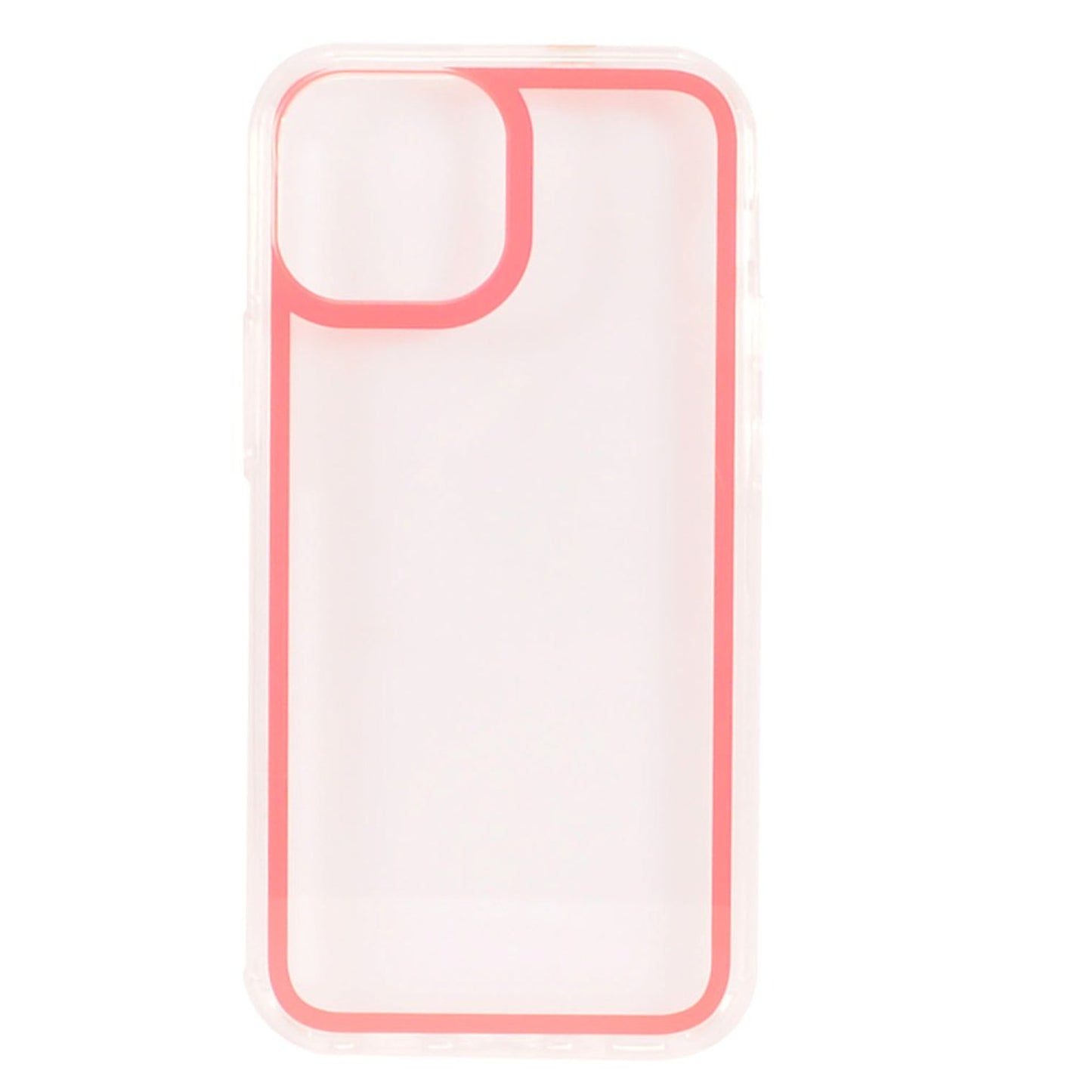 For Apple iPhone 13 /Pro Max Mini Transparent Gummy Acrylic TPU Hybrid Cushion Rigid Shock Protection Rubber Color Bumper Frame Phone Case Cover