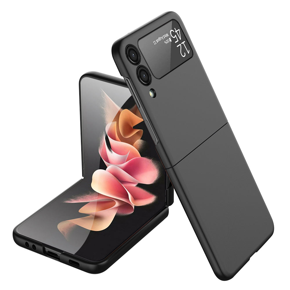 For Samsung Galaxy Z Flip 4 5G Slim Flip Snap On Hybrid Shockproof Hard PC + Rubber TPU Matte Finish Back Protector Phone Case Cover