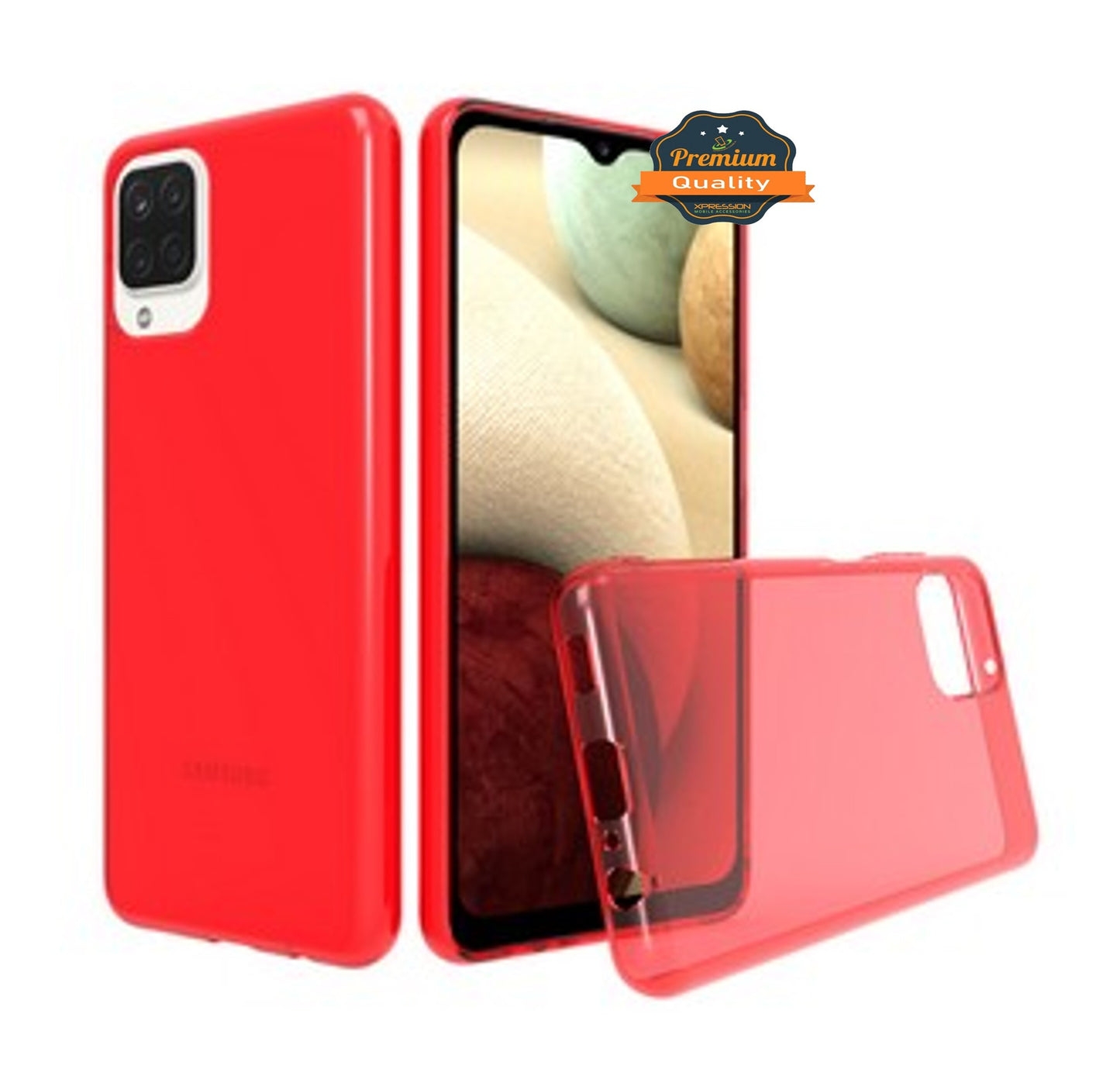 For Cricket Influence Slim Fit Classic Transparent Matte Soft TPU Silicone Rubber Flex-Gel Rubberized Shockproof Bumper Phone Case Cover