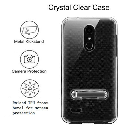 For LG K10 (2018)/K30 (X410)/Premier Pro/Harmony 2/Phonenix Plus Hybrid Armor Defender Rubber Hard PC Cover Phone Case Cover