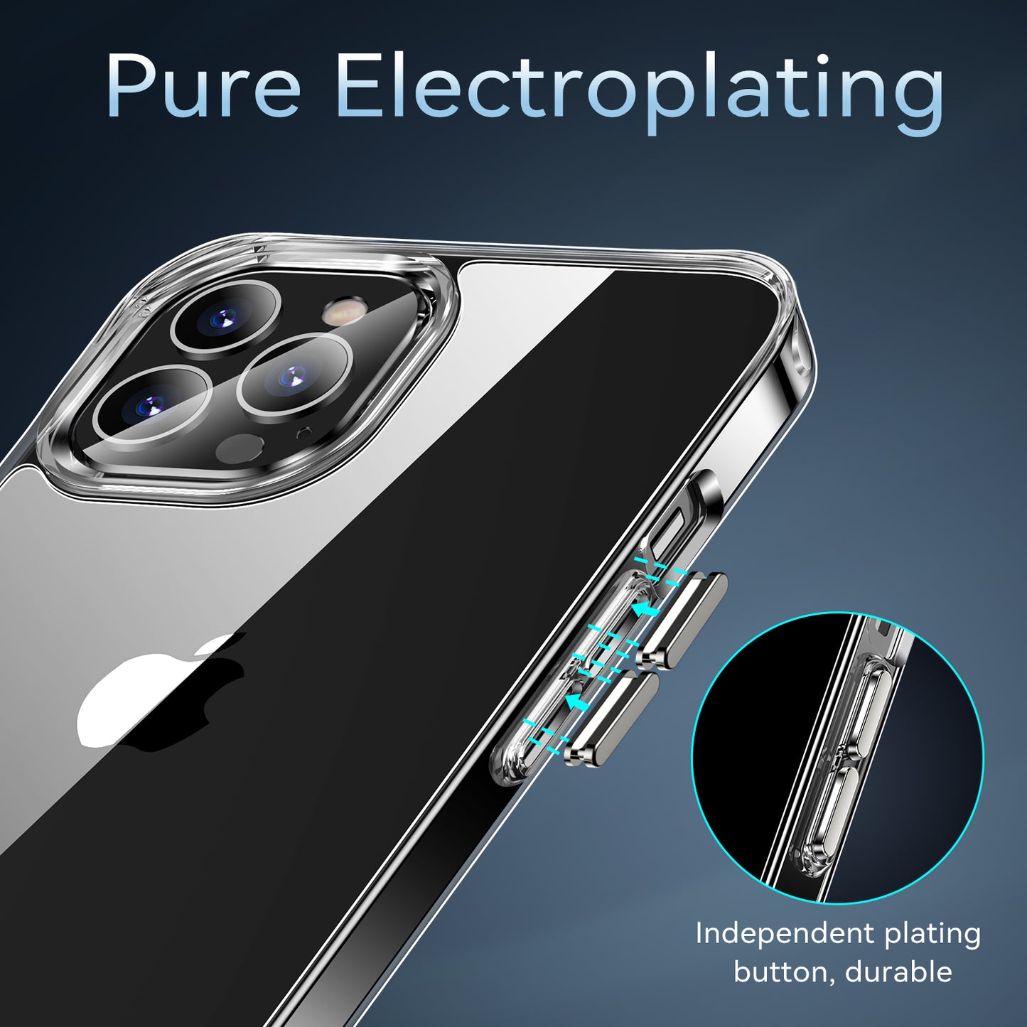 For Apple iPhone SE 3 (2022) SE/8/7 Shockproof Slim Crystal Clear Transparent Hybrid Cover with Enhanced Drop Protection Case Cover Clear