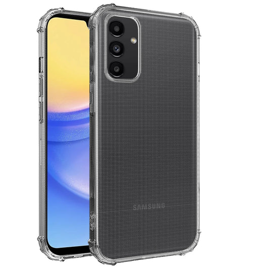 For Samsung Galaxy A16 5G Hybrid Clear TPU Bumper, Shockproof, Rubber Silicone 4 Corners Gel, Lightweight, Protective Slim Back Case Cover Clear