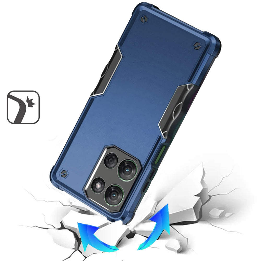 Slim Tough Shockproof Hybrid Heavy Duty 2in1 Dual Layer TPU Bumper Rugged Rubber Defend Armor
