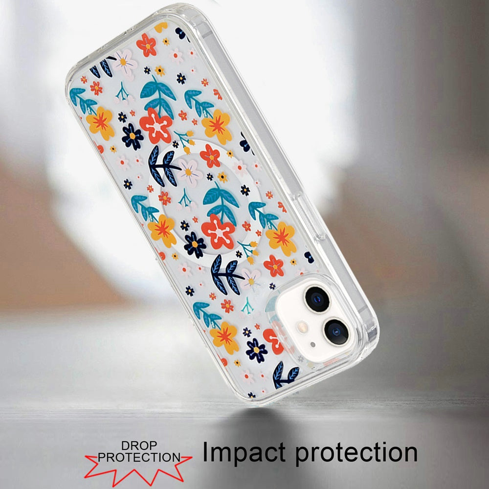 For Apple iPhone 16 Plus (6.7") Premium Cute Pattern Design Magnetic Durable Shockproof SlimTPU Hard Back [Compatible with Magsafe] Case Cover