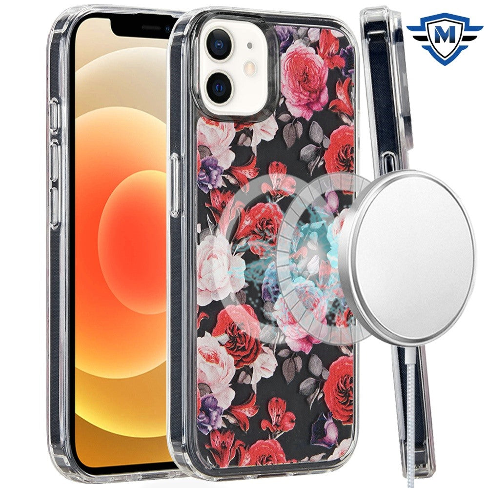 For Apple iPhone 16 Pro Max (6.9") Premium Cute Pattern Design Magnetic Durable Shockproof SlimTPU Hard Back [Compatible with Magsafe] Case Cover
