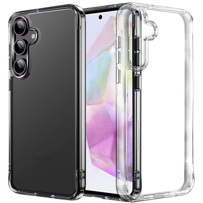 For Samsung Galaxy S21 FE /Fan Edition Shockproof Slim Crystal Clear Transparent Hybrid Cover with Enhanced Drop Protection Case Cover Transparent