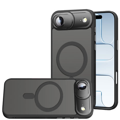 For Apple iPhone 17 Air (6.6") Complete Protection HQ Matte Translucent Hybrid Shockproof w/ Camera Protector Compatible with MagSafe Case Cover