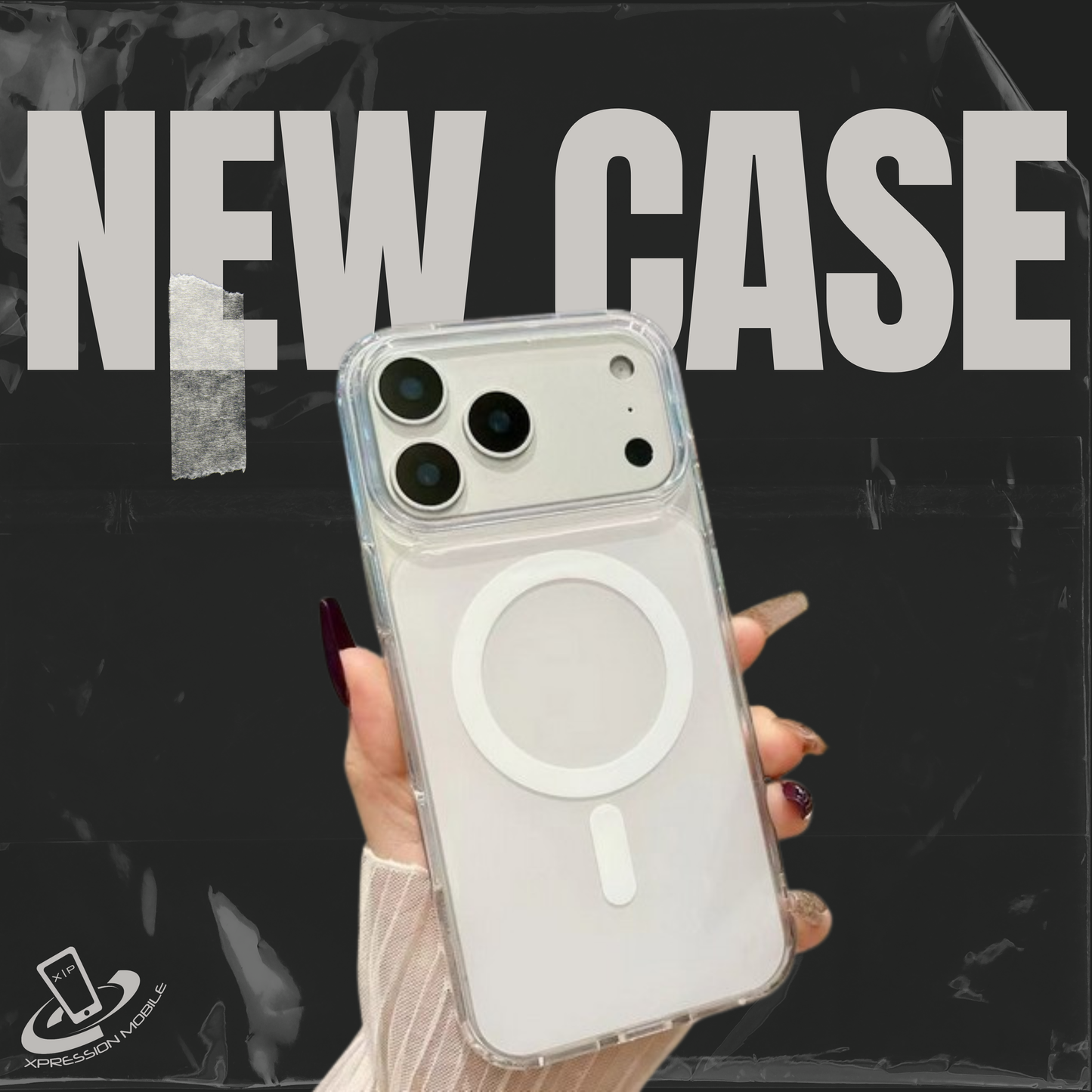 For Apple iPhone 17 Crystal Clear Colorful Case Compatible with MagSafe, Shockproof Slim Protective Hybrid TPU Case Cover