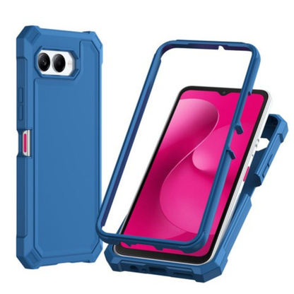 For T-Mobile Revvl 8 Pro Full-Body Dual Layer Hybrid Case Slim, Drop-Proof TPU Hard PC, Durable Corner Front Bumper Protector Case Cover