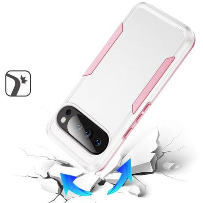 For Google Pixel 10 Pro XL Hybrid Rugged Hard Shockproof Drop-Proof with 2 Layer Protection, Military Grade Heavy-Duty Armor Design Case Cover