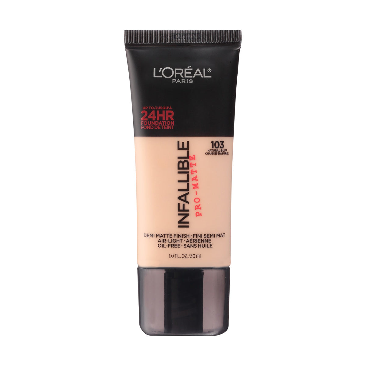 L'OREAL Infallible Pro-Matte Foundation Natural Buff 1.0 fl. oz. / 30 mL