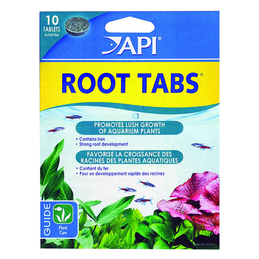 API Root Tabs Plus Iron Promotes Lush Growth of Aquarium Plants [Aquarium Supplies for Aquarium] 10 count