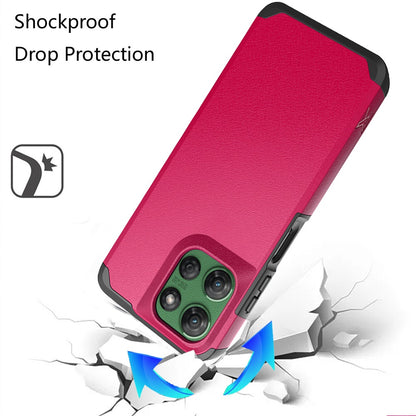 For Motorola Moto G 5G 2025 Slim Tough Shockproof Hybrid with Dual Layer Hard PC + TPU Protection, Armor for Strong Drop & Impact Resistance Case Cover