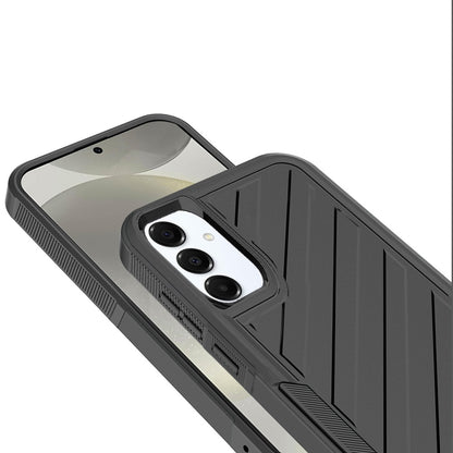 Hybrid lined shockproof dual layer Rugged 2in1 Hard PC & Silicone TPU Non Slip Textured Tough Armor