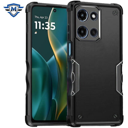 For Motorola Moto G Stylus 5G 2025 Slim Fit Back Hybrid Lightweight Shockproof 2-in-1 Hybrid Hard PC Bumper Frame Armor Protection Case Cover