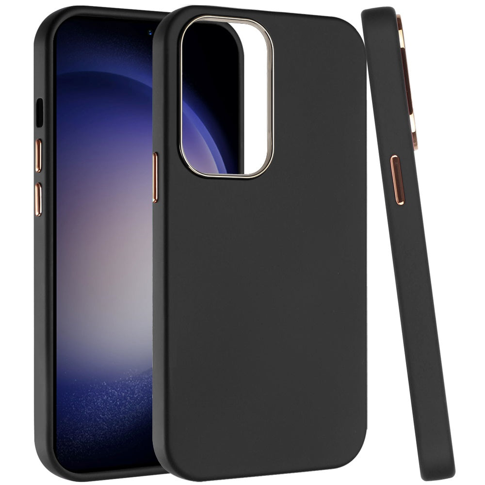 For Apple iPhone 17 Pro Hybrid Armor Shockproof, Durable Bumper Rubber Gummy Gel Slick Hard PC Silicone TPU Case Cover Black