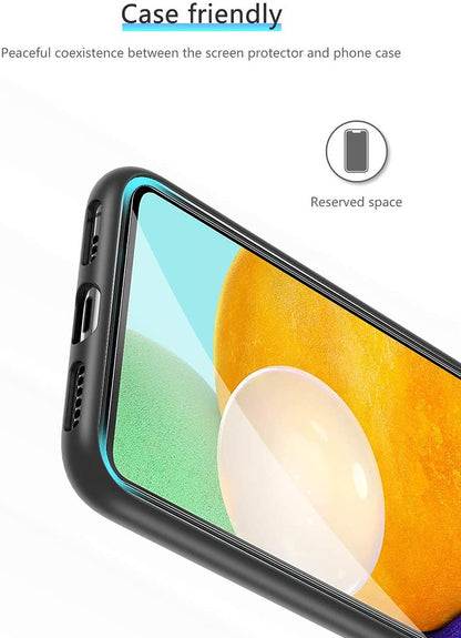 Screen Protector for Google Pixel 7A Transparent Screen Protector Tempered Glass 9H Hardness Case Friendly Easy Install Screen Guard Tempered Glass