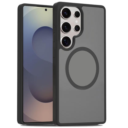 For Samsung Galaxy S25+ /S25 Plus /S24+ Plus MagSafe Compatible Case Hybrid Soft TPU Bumper Hard Translucent Matte Back Slim Shockproof Case Cover