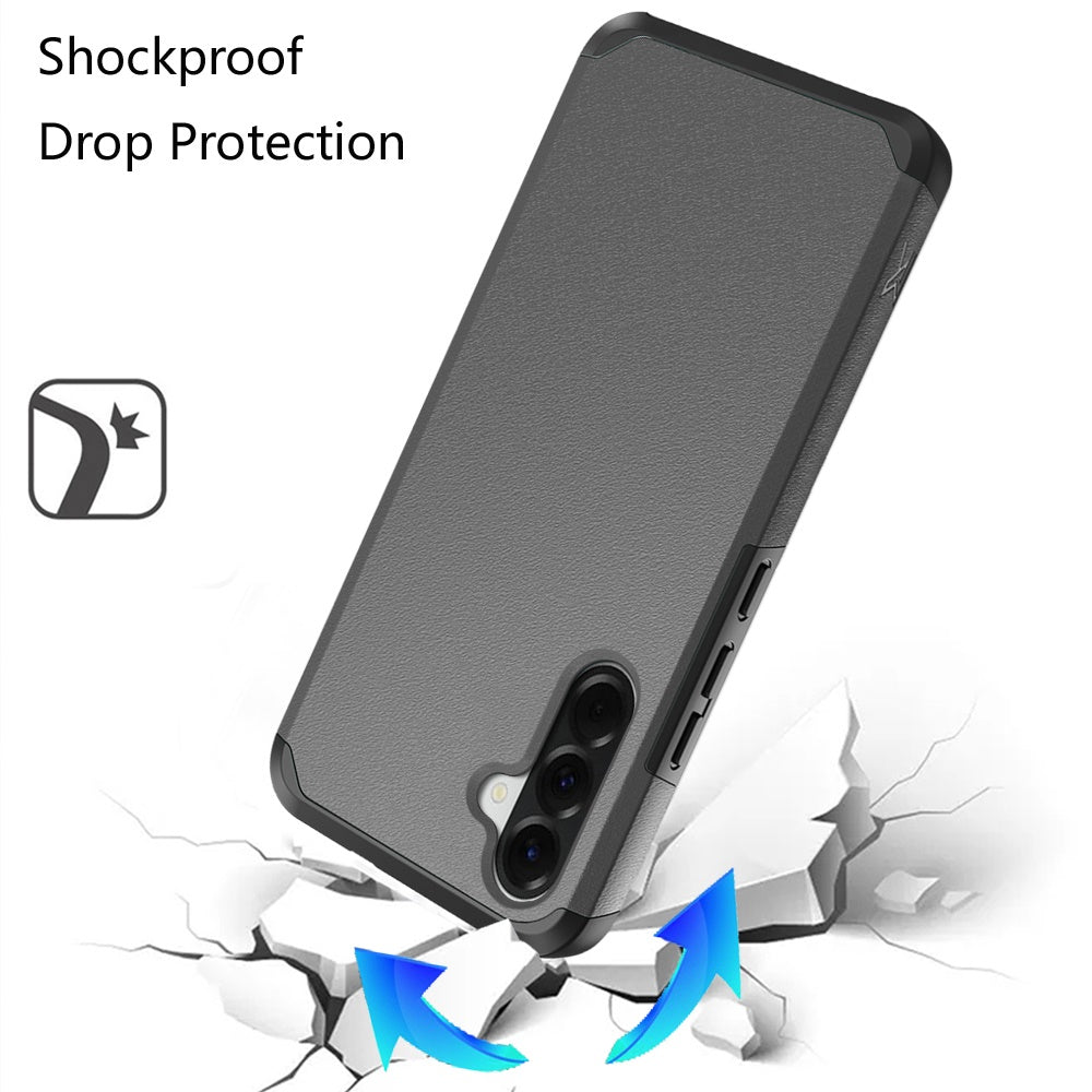 Phone Case for Samsung Galaxy A37 Slim Tough Shockproof Heavy Duty Hybrid Armor Anti Slip Durable Grip Dual Layer TPU Protective Hard Shell Cover