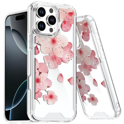 For iPhone 16 Pro Max (6.9") Beautiful TPU Design, Slim Shockproof Soft Cover for Women and Girls, Stylish Protective Case Cover