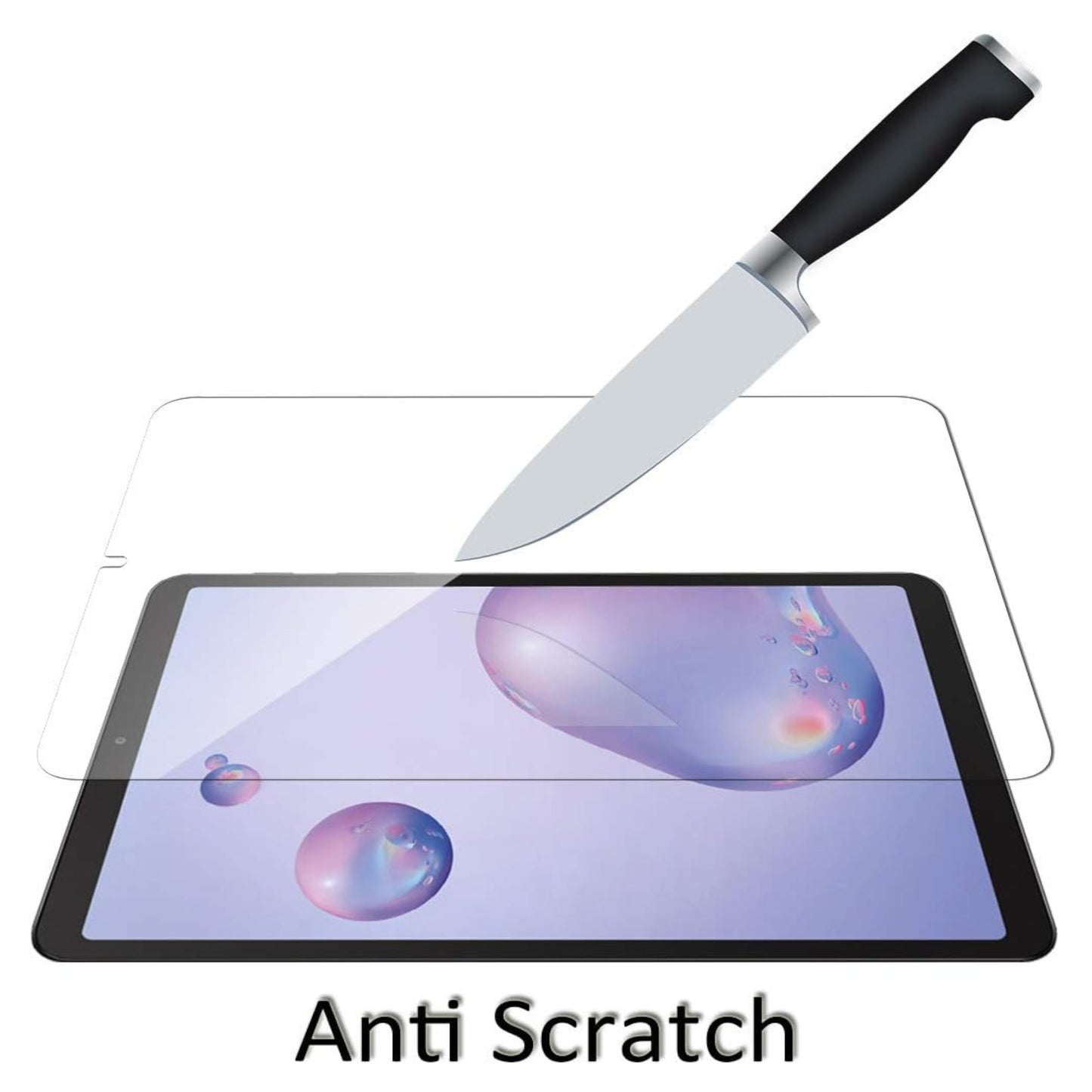 For Apple New iPad 9.7 inch Tempered Glass Screen Protector 9H Hardness, Touchpad Compatible, Case Friendly, Bubble Free, AB Glue, Ultra HD Protector Clear