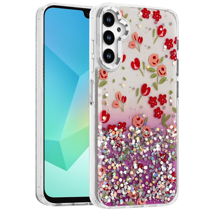For Samsung Galaxy A16 5G Fashion Beautiful Epoxy Design Hybrid Fashion Stylish TPU Protective, Shockproof Hybrid PC Case Cover