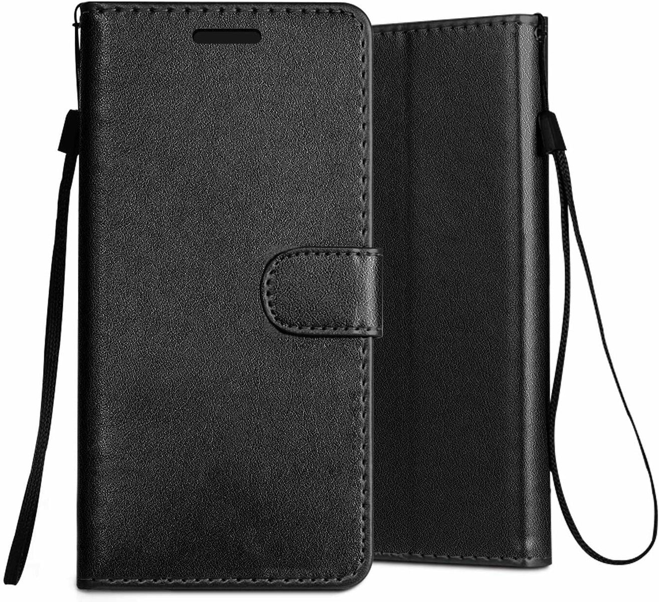 For Apple iPhone 16 Plus (6.7") Wallet PU Leather Pouch with Credit Card Slots ID Money Pocket, Stand & Strap Flip Bookstyle Case Cover