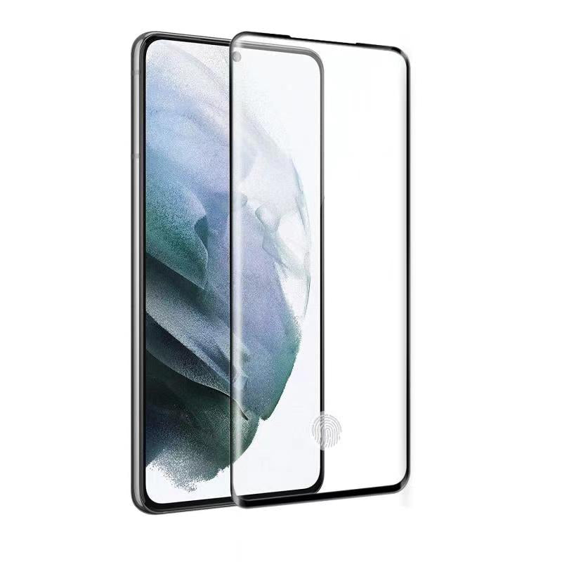 For Samsung Galaxy S21+ / S21 Plus Tempered Glass Screen Protector Supports Fingerprint Recognition, Case-Friendly, HD Clarity Protector Clear