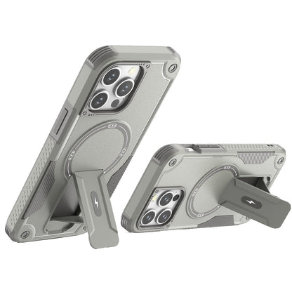 For Samsung Galaxy A57 Magnetic Invisible Kickstand Holder with Magsafe, Slim Fit Shockproof Hybrid Military Grade Heavy Duty Case Cover