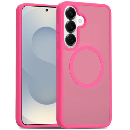 For Samsung Galaxy S26 MagSafe Compatible Case Hybrid Soft TPU Bumper Hard Translucent Matte Back Slim Shockproof Case Cover