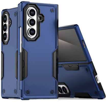 For Samsung Galaxy Z Fold 7 Slim Tough Shockproof Hybrid Heavy Duty 2in1 Dual Layer TPU Bumper Rugged Rubber Defend Armor Case Cover
