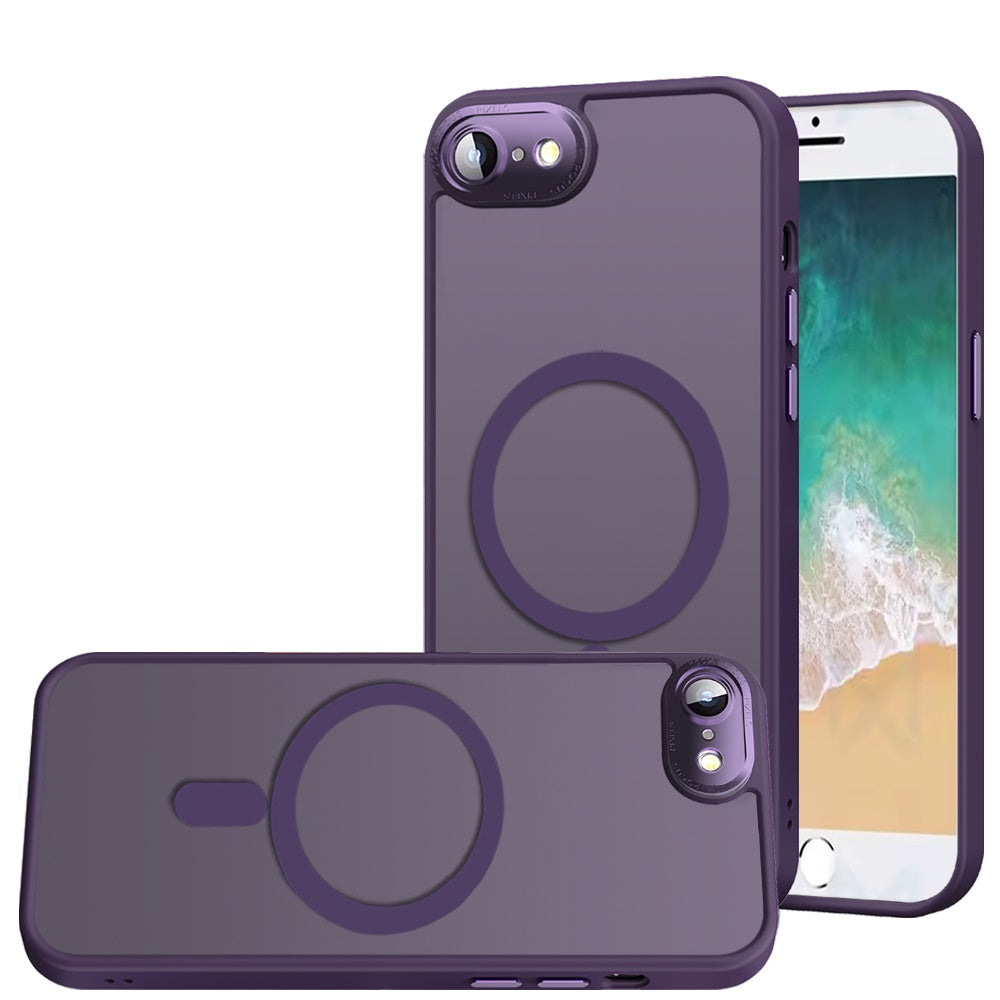 Complete Protection HQ Matte Translucent Hybrid Shockproof w/ Camera Protector Compatible with MagSafe