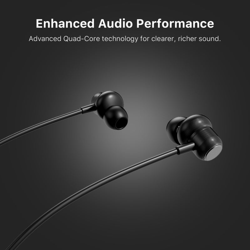 echelon FitFlex Neckband Bluetooth Earbuds - Black, Bluetooth