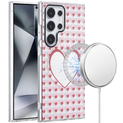 For Samsung Galaxy S23 Ultra Durable Fashion IMD Printed Design TPU Slim Shockproof Protective Case with Stylish Pattern Case Cover