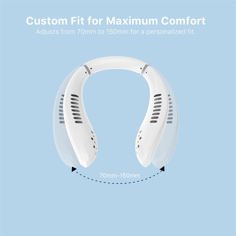 echelon EzBreeze Blade Less Neck Fan - White, Universal Accessories