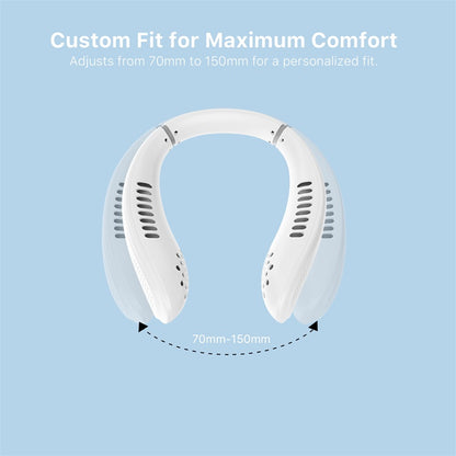 echelon EzBreeze Blade Less Neck Fan - White, Universal Accessories