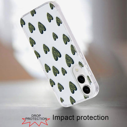 For Samsung Galaxy S25 Edge Fashion Layer Design Slim IMD TPU Protective, Shockproof Hybrid Stylish Durable Hard PC Case Cover