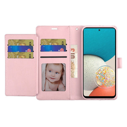 For iPhone XR Wallet Cases PU Leather with Credit Card /ID /Cash Holder Slot Dual Flip Book Pouch, Stand and Strap Case Cover