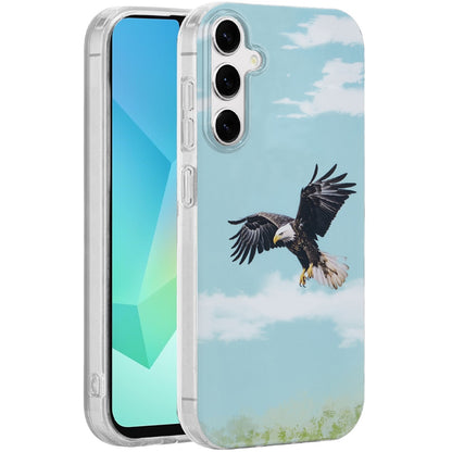 For Samsung Galaxy A16 Fashion Layer Design Slim IMD TPU Protective, Shockproof Hybrid Stylish Durable Hard PC Case Cover